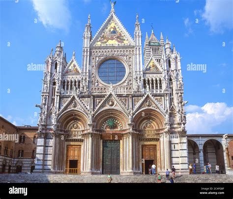 Duomo di Siena (Cathedral of Siena), Siena (Sienna), Province of Siena ...