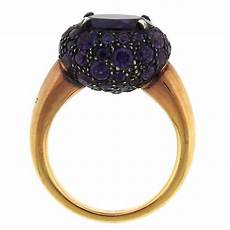 pomellato tabou pomellato tabou gold burnished silver amethyst ring for pomellato tabou pomellato tabou gold burnished silver amethyst ring for