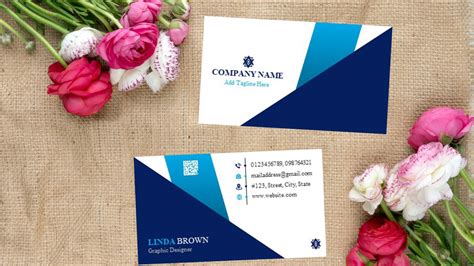 Business Card Template MS PowerPoint 的图像结果
