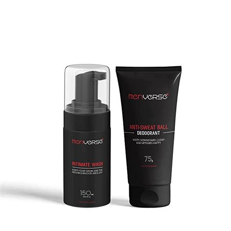 Buy Menverse Daily Intimate Care Duo | Intimate Wash 150ml - Anti ...
