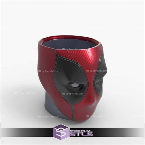 Deadpool Popcorn Bucket STL Files | SpecialSTL