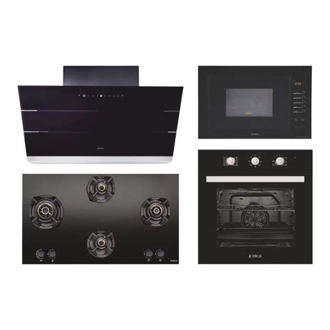 Elica Chimney + Hob + Oven + Microwave Combo ELCHOM-07 – Decure.in