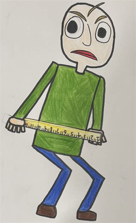 Image result for Baldi Drawing