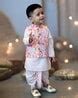 Buy Soft Pink Kurta Sets for Boys by A.T.U.N All Things Uber Nice ...