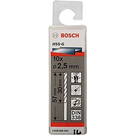 Bosch Professional HSS Twist Drill Bit Ground (1, 2, 3, 4, 5, 6, 7, 8 ...
