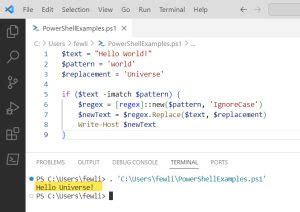 Image result for PowerShell Replace String Backslash with Underscore