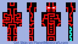 Red Robot Minecraft Skin 的图像结果