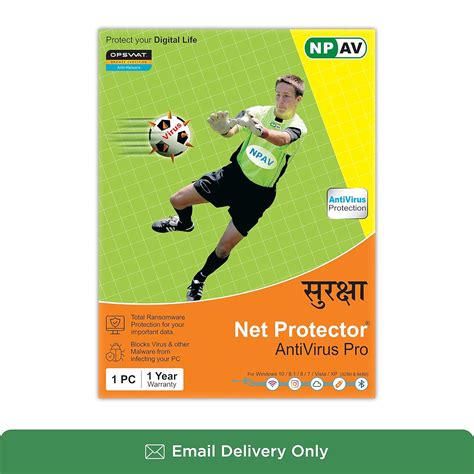 NPAV | Net Protector | Anti-Virus Pro | Latest Version | 1 PC | 1 Year ...