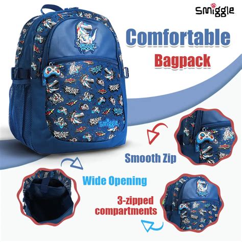 Buy Smiggle Fly High Kid’s Backpack Stylish Trendy Waterproof School ...