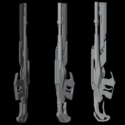 💤 Trigger - Rifle - Zenless Zone Zero ZZZ Cosplay Prop・ 3D File for 3D printing・Cults