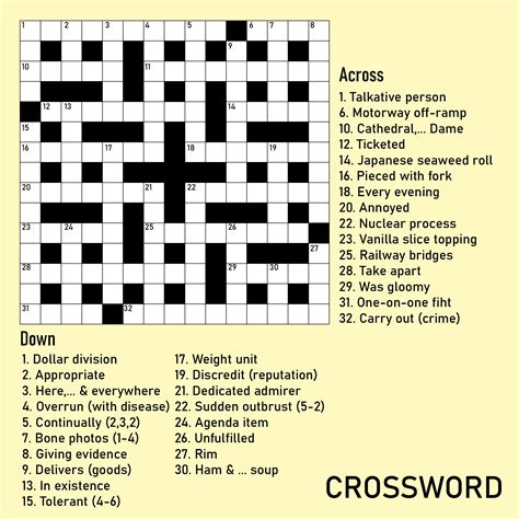 Free Printable Crossword Puzzles For Seniors - Printable JD