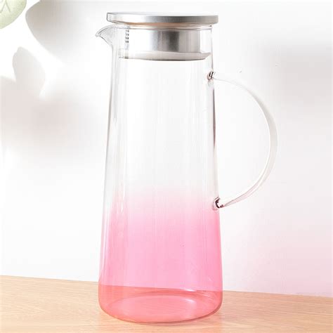 Buy UMAI Premium 970ml Glass Jug with Stainless Steel Lid – The Better Home