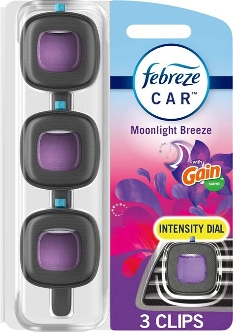 Amazon.com: Febreze Car Air Freshener Vent Clip Unstoppables Fresh ...