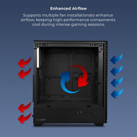 Buy Zebronics Zeb Drift Premium Gaming Cabinet at Best Price in India ...