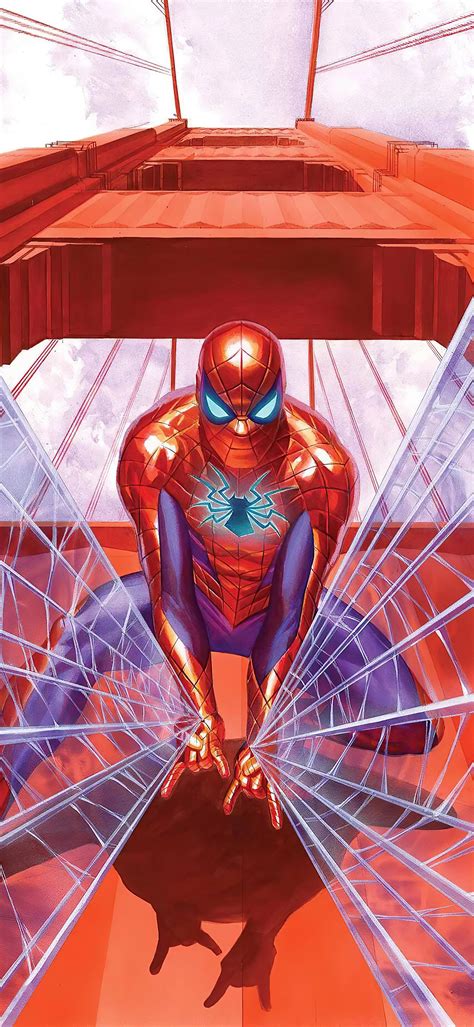 Spider-Man wallpaper (by Alex Ross) [1772x3840] : r/ComicWalls