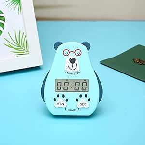 Eletree Cute Cartoon Digital Electronic Kitchen Timer & Stopwatch with ...