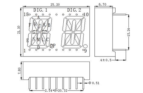 Image result for Single Digit Alphanumeric LED Display Electronics Projects