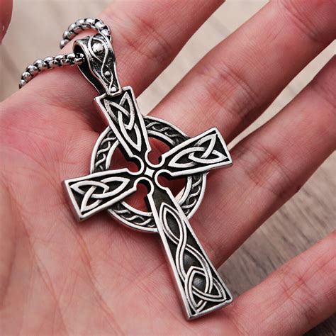 Vintage Celtic Cross Necklace – IB4UD Shop