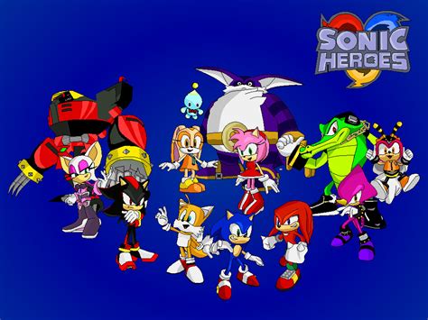 Sonic Heroes by Metal-Overlord on DeviantArt
