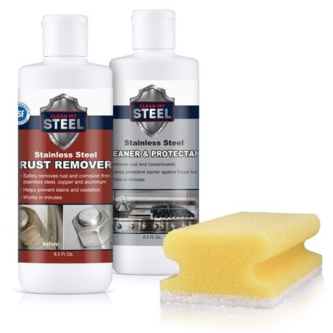 Stainless Steel Rust Remover and Protectant Kits