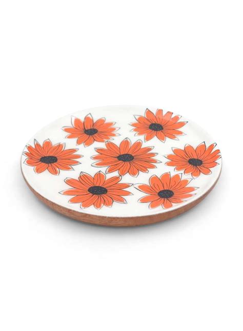 Enamel Wooden Platter Supplier India