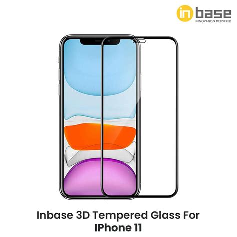 Buy In Base IB-630 3D Tempered Glass for iPhone 11 at Best Price on ...