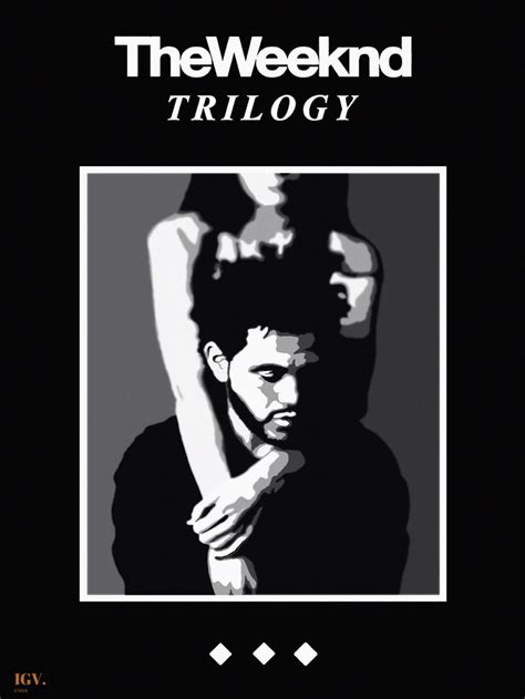 The Weeknd | Trilogy | Digital Art | Hip Hop | Print | Wall Art | The ...