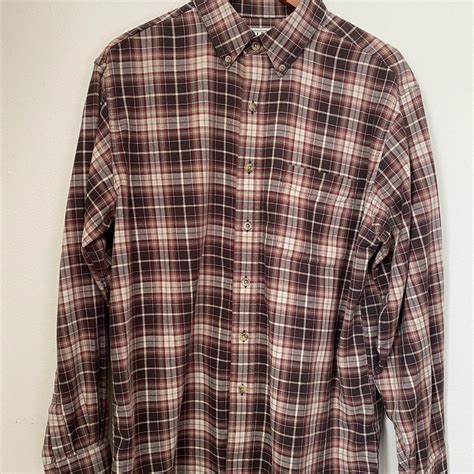 "LL Bean Flannel Shirt - Medium: Timeless... - Depop