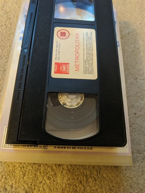 Buy Metropolitan VHS Video Big Box Ex Rental at Ubuy India