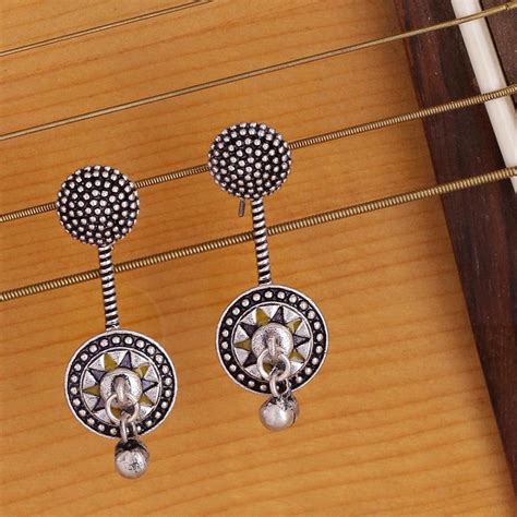 Taal Mridang Tabla Drop Earrings – VOYLLA