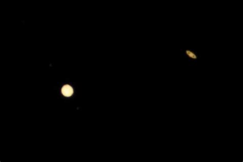 Saturn Through Telescope