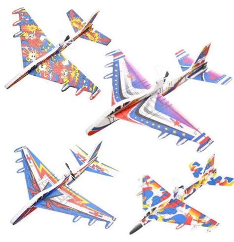 Hand Throwing Airplane Electric Plane - Hand throw Flying Plane Foam A ...
