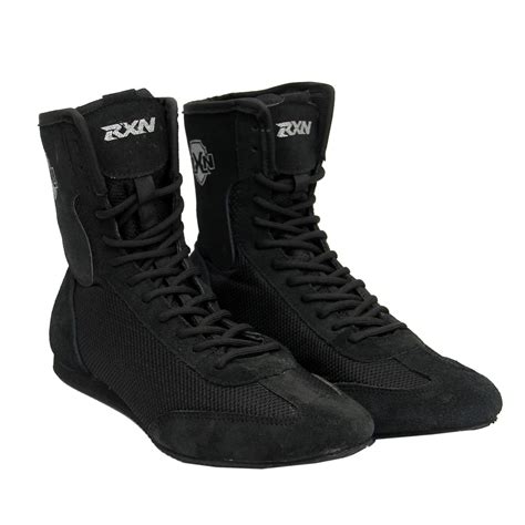 RXN Boxing Shoes (Black, Numeric_8) : Amazon.in: Shoes & Handbags