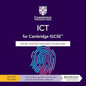 Cambridge Igcse?äó Ict Digital Teacher's Resource Access Card: Amazon ...