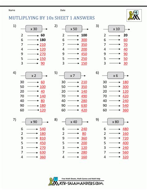 Image result for Multiplication Worksheets Multiple Choice