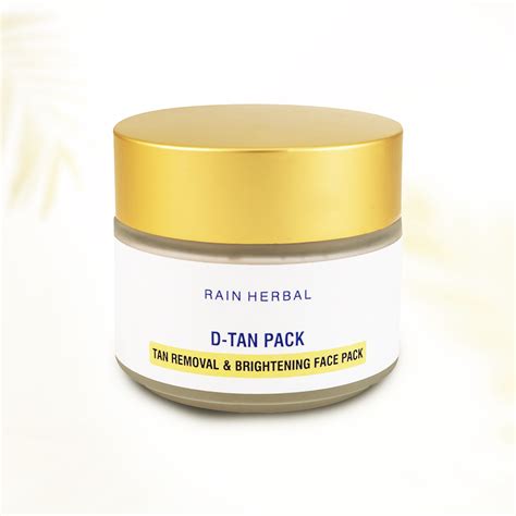 D Tan Pack for Tan Removal & Brightening | 100gm – RAIN HERBAL
