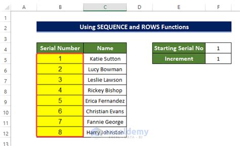 Image result for How to Create Serial Numbers in Excel