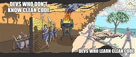 Image result for Clean Code Meme