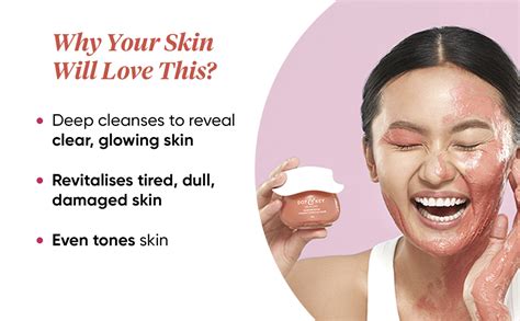 Dot & Key Glow Reviving Vitamin C Pink Clay Mask | Face Mask for ...