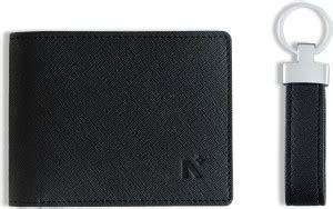 NEORAH Men Casual Black Genuine Leather Wallet BLACK - Price in India ...
