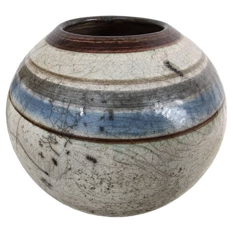 Hand Crafted Mid-Century Modern Vase, Pot by Artist Nancee Meeker For ...