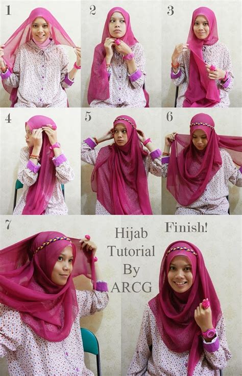 Image result for Hijab Tutorial 2013