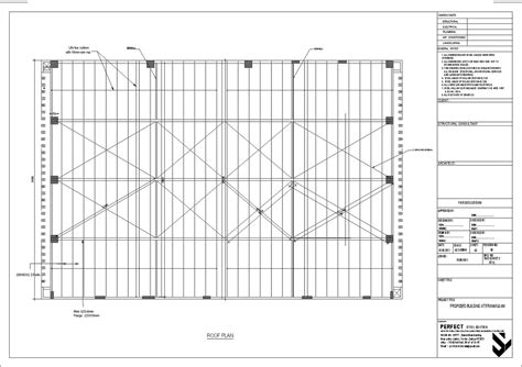 Roof plan - fine - DUCT Web: 625x8mm Flange : 225X10mm 200X65X2 Z ...