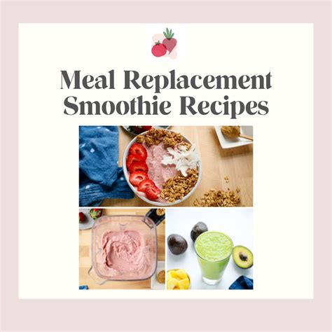 Meal Replacement Smoothies - I Heart Vegetables