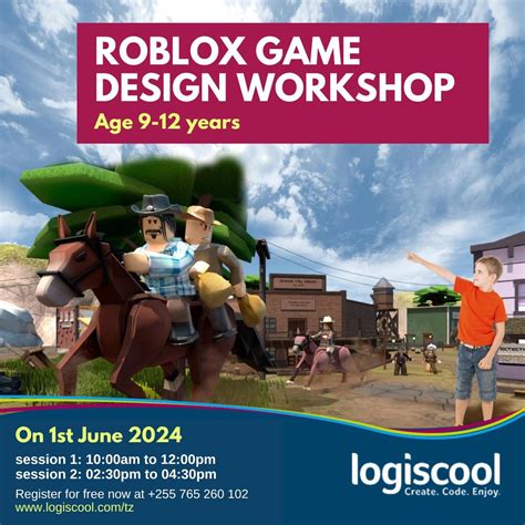 Roblox Workshop at Logiscool, Playtown tanzania, Dar Es Salaam, 1 June ...