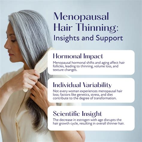 Menopause & Hair Loss: Causes & Solutions for Thicker Hair