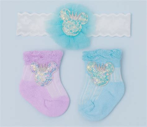 🌸 Baby Accessories Combo – Headband & Socks Set 🌸 – minime kidz
