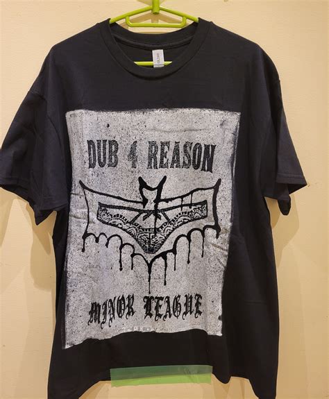 【New‼】MINOR LEAGUE×DUB 4 REASON Tシャツ ※数量限定再販無し | 町田 ライブハウス CLASSIX web shop