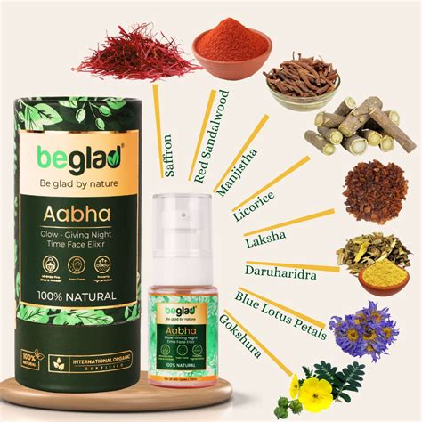 Aabha - Glow Giving Night Time Face Elixir – Beglad