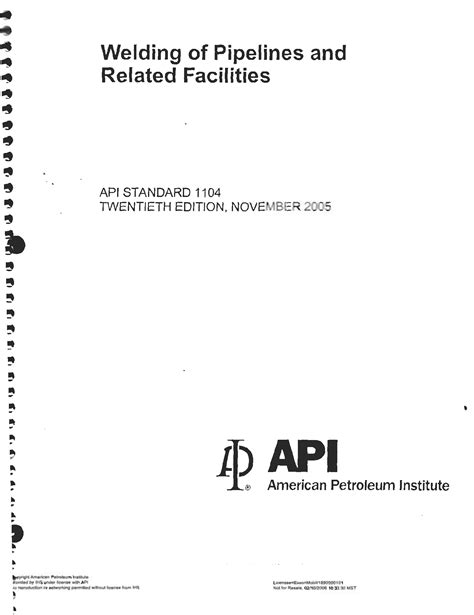 Image result for API 1104 PDF